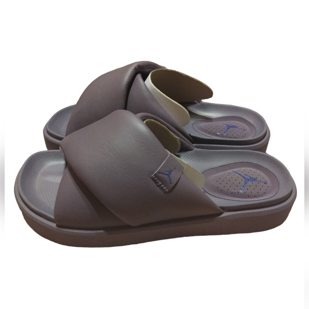 Jordan Sophia Slides Size 8 Purple